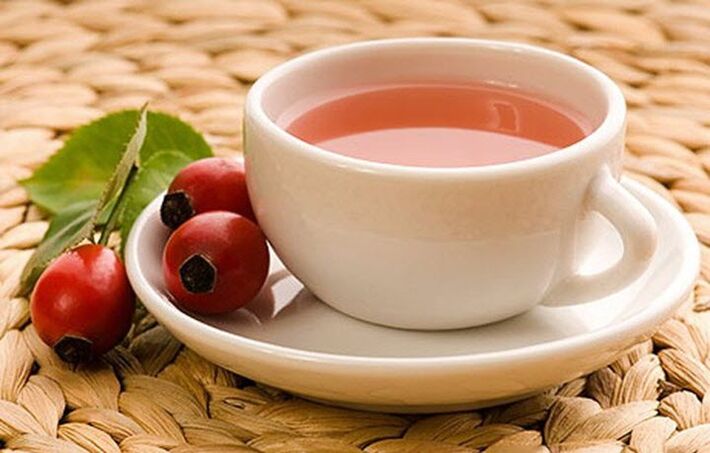 rosehip decoction for hypertension